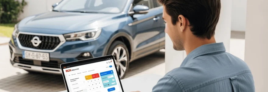 Simulare online RCA pentru inmatricularea masinii