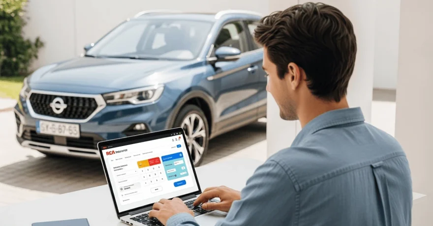 Simulare online RCA pentru inmatricularea masinii